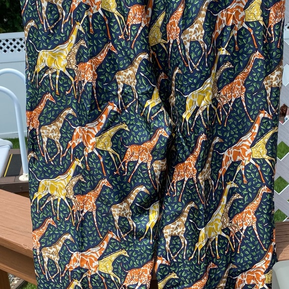 J. Crew giraffe pants nwt- silk pull on - Picture 5 of 5